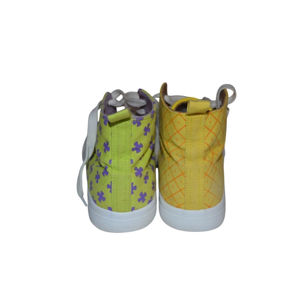 Ground Up Spongebob and Patrick High Top Lace Up's Size 5 - Picture 5 of 10